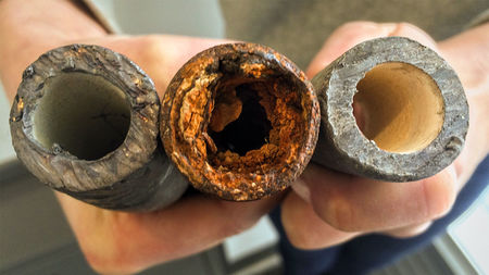 Lead pipes, lead enters our water system